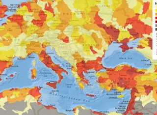 Mediterraneo: il limite invalicabile delle temperature è +1,5 °C
