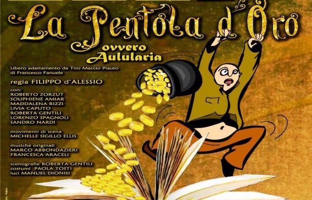 Abbadia San Salvatore. A teatro con “La Pentola d’Oro – Ovvero Aulularia”