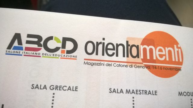 Salone dell'istruzione a Genova, Grieco: