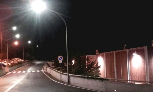 Piancastagnaio. Proseguono i lavori per la nuova illuminazione pubblica.
