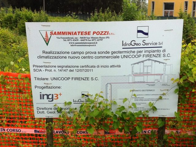 Certaldo: La Coop ha scelto la geotermia per il suo nuovo centro commerciale.
