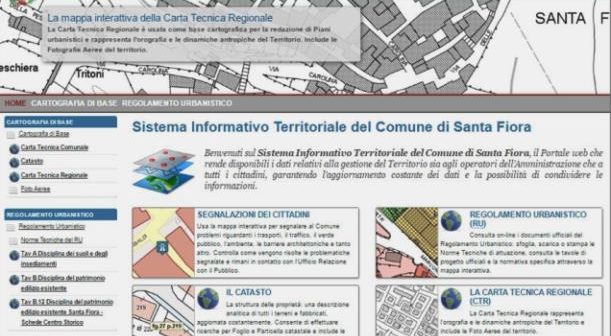 Santa Fiora. Con il “S.I.T.”, il regolamento urbanistico è consultabile comodamente da casa propria