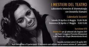 Cultura, Teatro, Pomarance: “I mestieri del teatro”