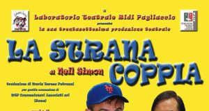 Cultura, Teatro: “La strana coppia”, Sabato 15 Aprile