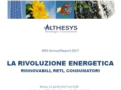 Presentato a Roma l’Irex Annual Report 2016