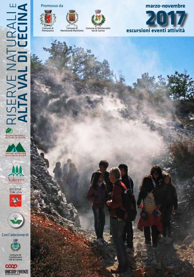 Cultura, Turismo, Pomarance: Programma Escursioni Eventi ed Attività 2017 Alta Val di Cecina