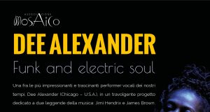 Musica, Radicondoli: Concerto DEE ALEXANDER Funk and Elettric Soul