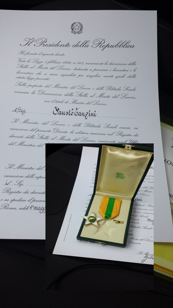 Geotermia: Stelle al merito del Lavoro a due dipendenti. I complimenti di Enel Green Power