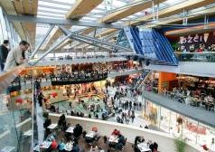 Shopping center eco grazie al calore della terra