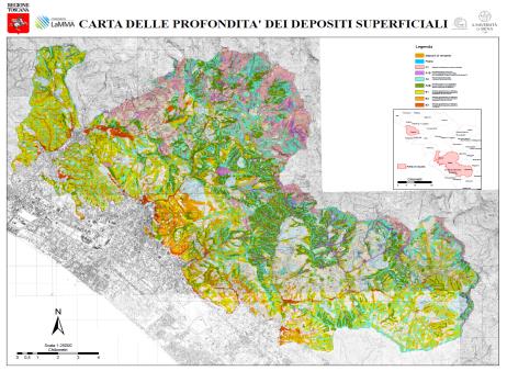 Geologia, Toscana: Dalla Carta Geologica Regionale al DB Geologico.