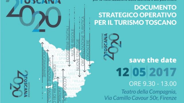 Turismo, Toscana: Destinazione Toscana 2020: sviluppo turistico ma in modo sostenibile e responsabile