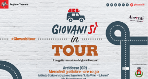 ‘Giovanisì in tour: il progetto raccontato dai giovani toscani’ il 3/10 ad Arcidosso (GR)