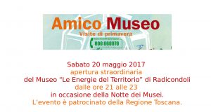 Turismo, Radicondoli: Eventi di sabato 20 maggio 2017