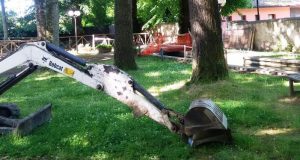 Santa Fiora. In corso i lavori al Parco della Peschiera