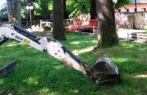 Santa Fiora. In corso i lavori al Parco della Peschiera