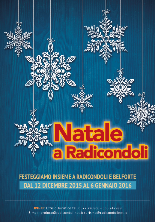 Turismo a Radicondoli: dal 14 al 23 Dicembre 2015