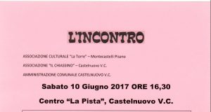 Turismo, Cultura, Castelnuovo Val di Cecina: “L’incontro”, a Castelnuovo Val di Cecina