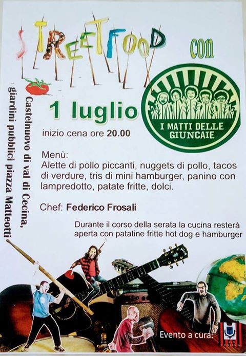 Turismo, Castelnuovo Val di Cecina: Street Food e