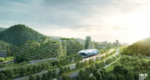Geotermia, Ambiente, Cina: In Cina la prima città-foresta, energeticamente autosufficiente «a partire dalla geotermia»