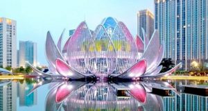 Lotus Building: il Palazzo di loto all’interno del People’s Park di Chanzhou