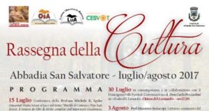 Abbadia San Salvatore. “Sub umbra castanearum”, la rassegna culturale sulla storia e il territorio