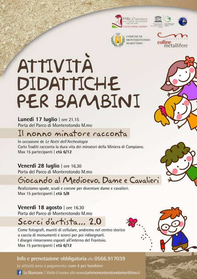 Turismo, Monterotondo M.mo: Attività Didattiche per Bambini