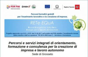 In partenza 2 corsi di formazione in provincia di Grosseto