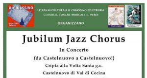 Turismo, Castelnuovo Val di Cecina: “Jubilum Jazz Chorus”