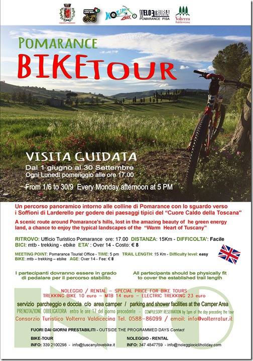 Turismo, Pomarance: Pomarance BikeTour