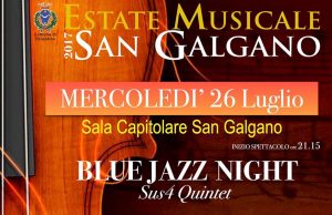 Turismo, Chiusdino: Blue Jazz Night