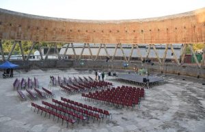 Nella centrale geotermica Nuova Larderello un’arena unica al mondo