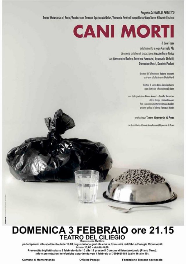 Stagione 2018-2019 Teatro del Ciliegio: Cani Morti