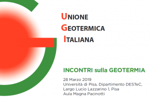 Incontri sulla Geotermia a Pisa