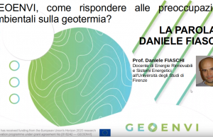Geoenvi, come rispondere alle preoccupazioni ambientali sulla geotermia? La parola a Daniele Fiaschi
