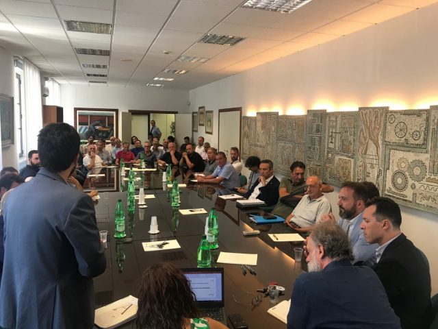 foto incontro EGP Geo imprese Unindustria Pisa - luglio 2019