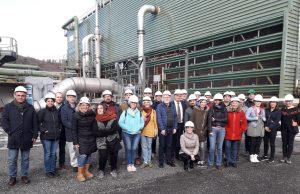 Chiusdino: la centrale geotermica sempre più meta di visite internazionali