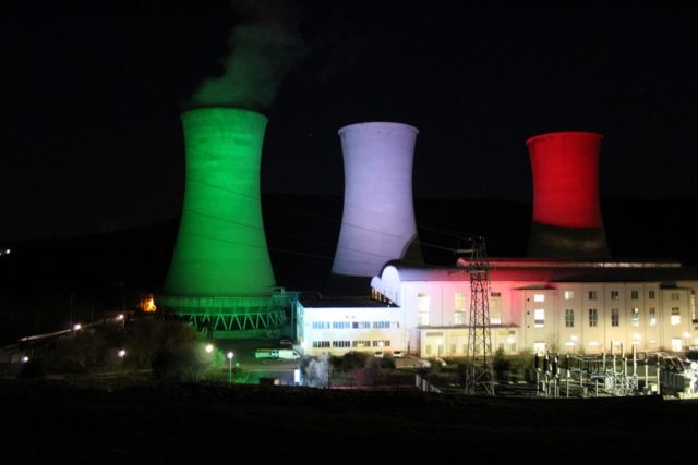 Larderello torri tricolore
