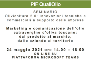 Olivicoltura 2.0: un seminario sulle “Innovazioni tecniche e commerciali a supporto delle imprese” nel campo olivicolo