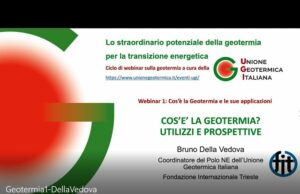 Dall’UGI un nuovo ciclo di webinar per scoprire la geotermia