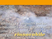 Vantaggi e impatti socio- economici della geotermia come principale fonte di energia rinnovabile
