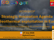 COSVIG-DTE a Firenze per il Workshop internazionale “Strategic Innovation Agenda for Geothermal Exploitation in Europe”