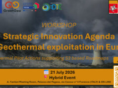 COSVIG-DTE a Firenze per il Workshop internazionale “Strategic Innovation Agenda for Geothermal Exploitation in Europe”